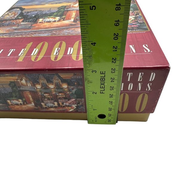 RoseArt Puzzle Cafe Montmartre 1000 Pieces Jigsaw Limited Edition 2004 Vintage - Picture 10 of 10